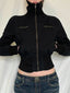 Turtleneck Slim Bomber Jacket