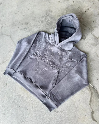 Y2K Gothic Embroidery Hoodie