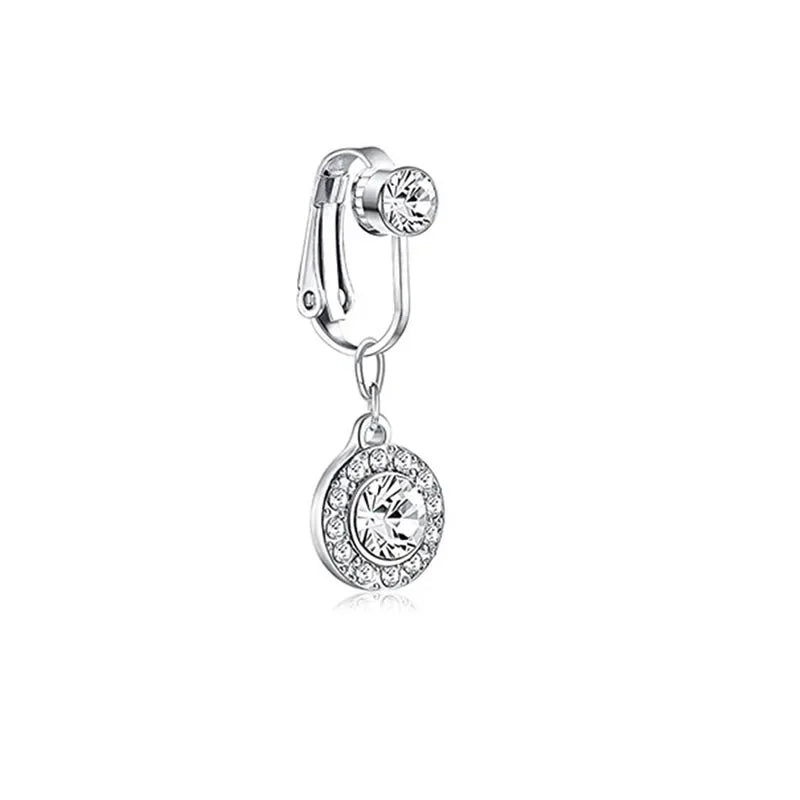 Fashion Butterfly Gothic Fake Belly Ring