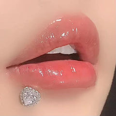 Moon Zirconia Bioflex Lip Stud