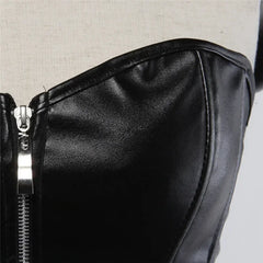 Leather Overbust Corset