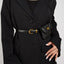 Elegant Gothic Soft Leather Bag