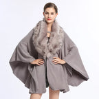 Loose Bat Sleeve Poncho Cloak