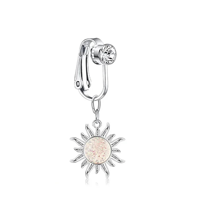 Fashion Butterfly Gothic Fake Belly Ring
