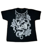 Vintage Hip Hop Oversized Gothic T-shirt