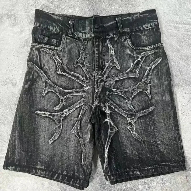Antique Patchwork Denim Short Main image