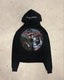 Gothic Cartoon Letter Oversized Hoodie