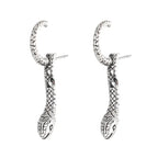 Gothic Animal Snake Hook Personality Earring