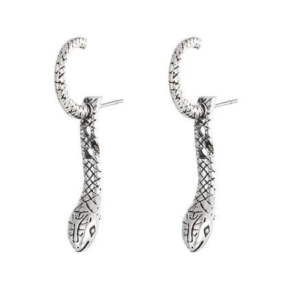 Gothic Animal Snake Hook Personality Earring