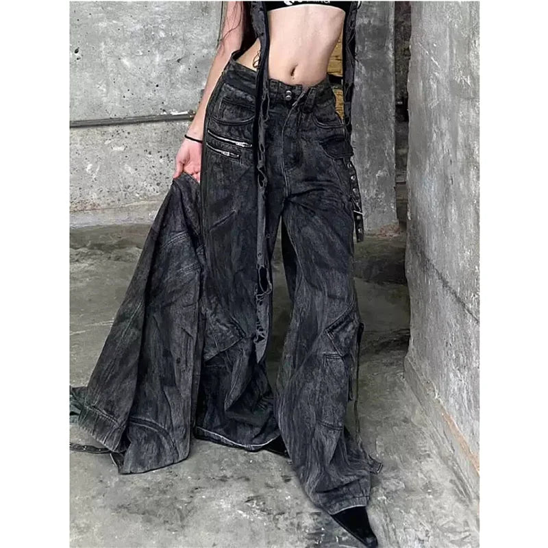 Black Gothic High Waist Pant Main image