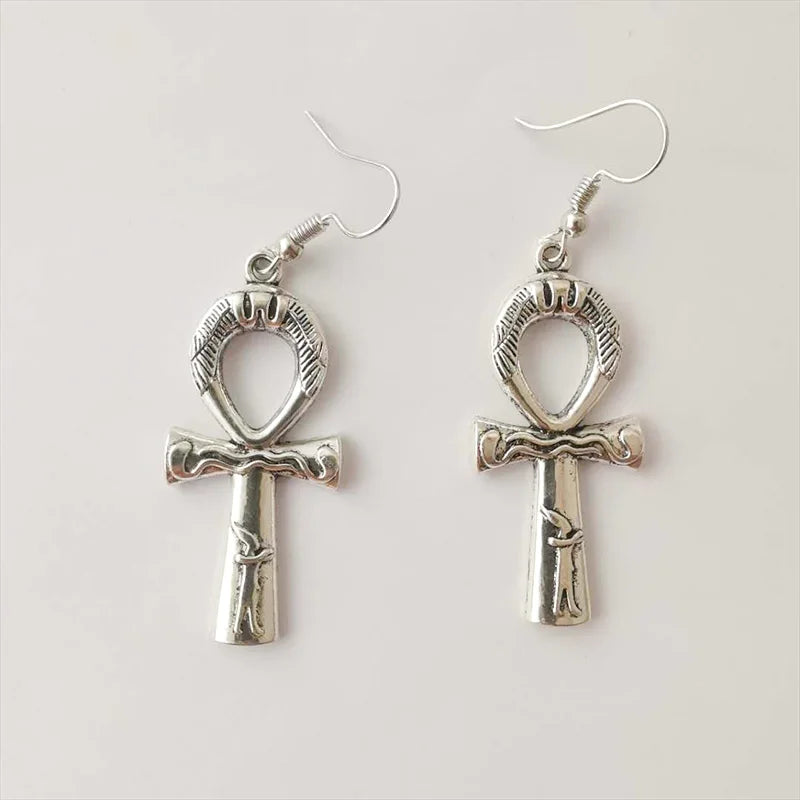 Vintage Fairy Wings Grunge Hanging Earring