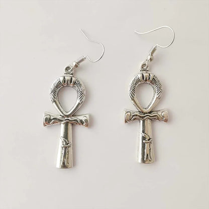 Vintage Fairy Wings Grunge Hanging Earring