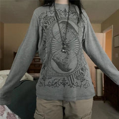 Gothic Fairy Grunge Pullover Hoodie