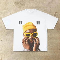 Trendy Y2K Character Graphic Cotton T-shirt