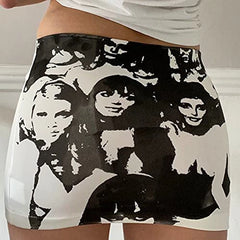 E-girl Punk Grunge Mini Skirt