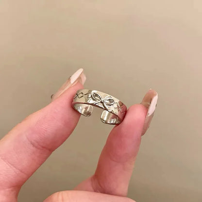 Heart Shaped Gothic Ring