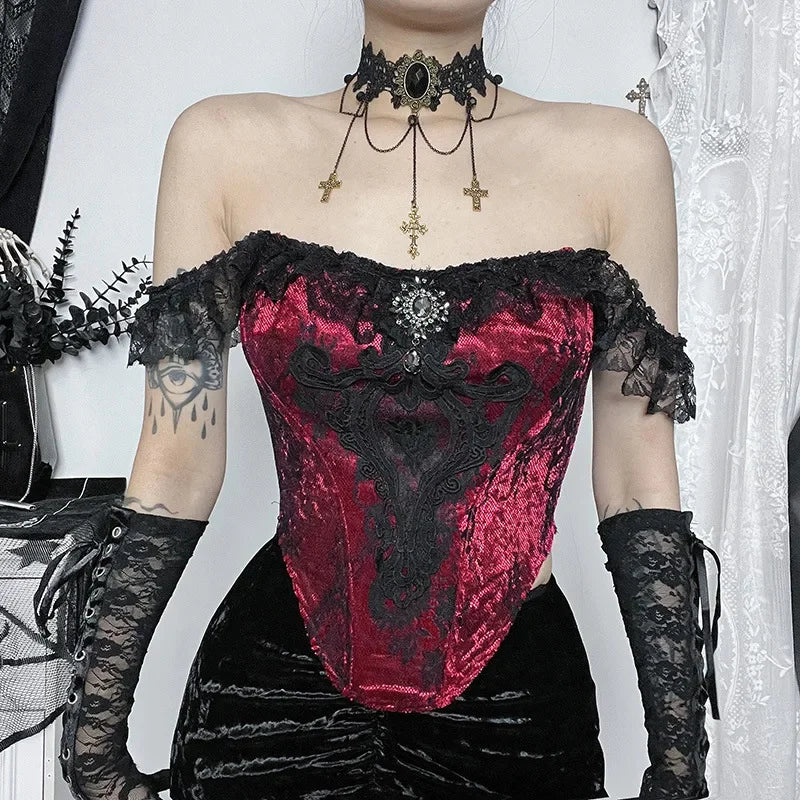Dark Tone Bustier Corset Main image