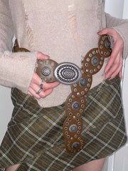 High-End Gothic Vintage Western Belt