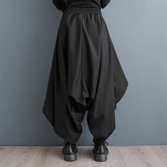 High Waist Gothic Wide Leg Pant