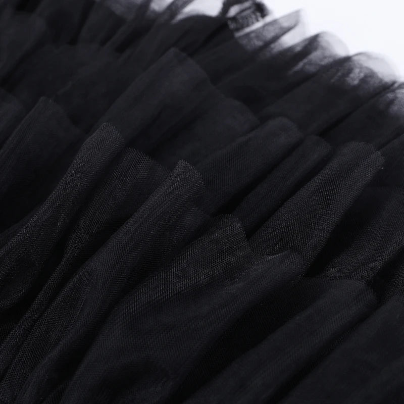Gothic High Waist Mini Skirt