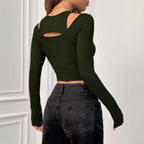 Personalized Trendy Street Style Crop Top