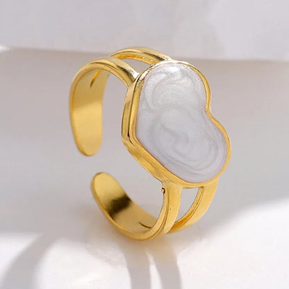 Geometric Gothic Titanium Steel Ring