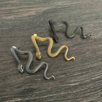 Exaggerated Snake Irregular Hanging Earring