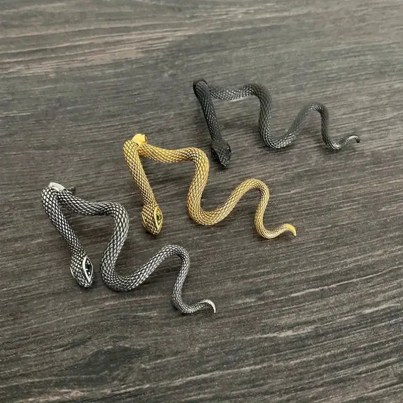 Exaggerated Snake Irregular Hanging Earring