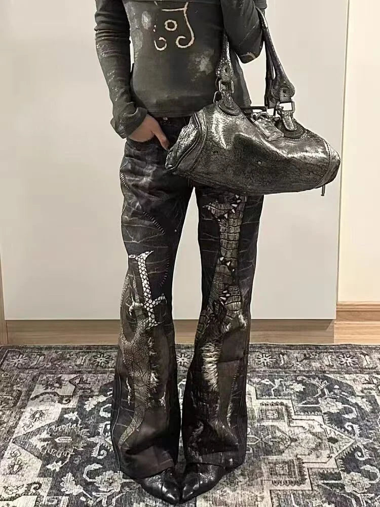 Vintage Wide Leg Pants Secondary image