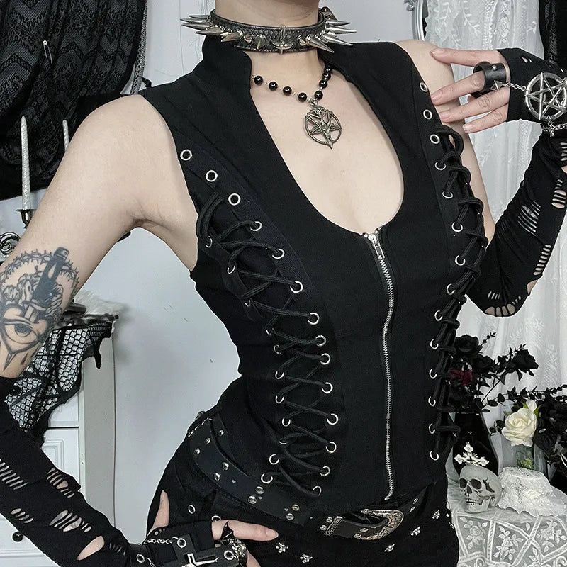 Sleeveless Bandage Corset Main image