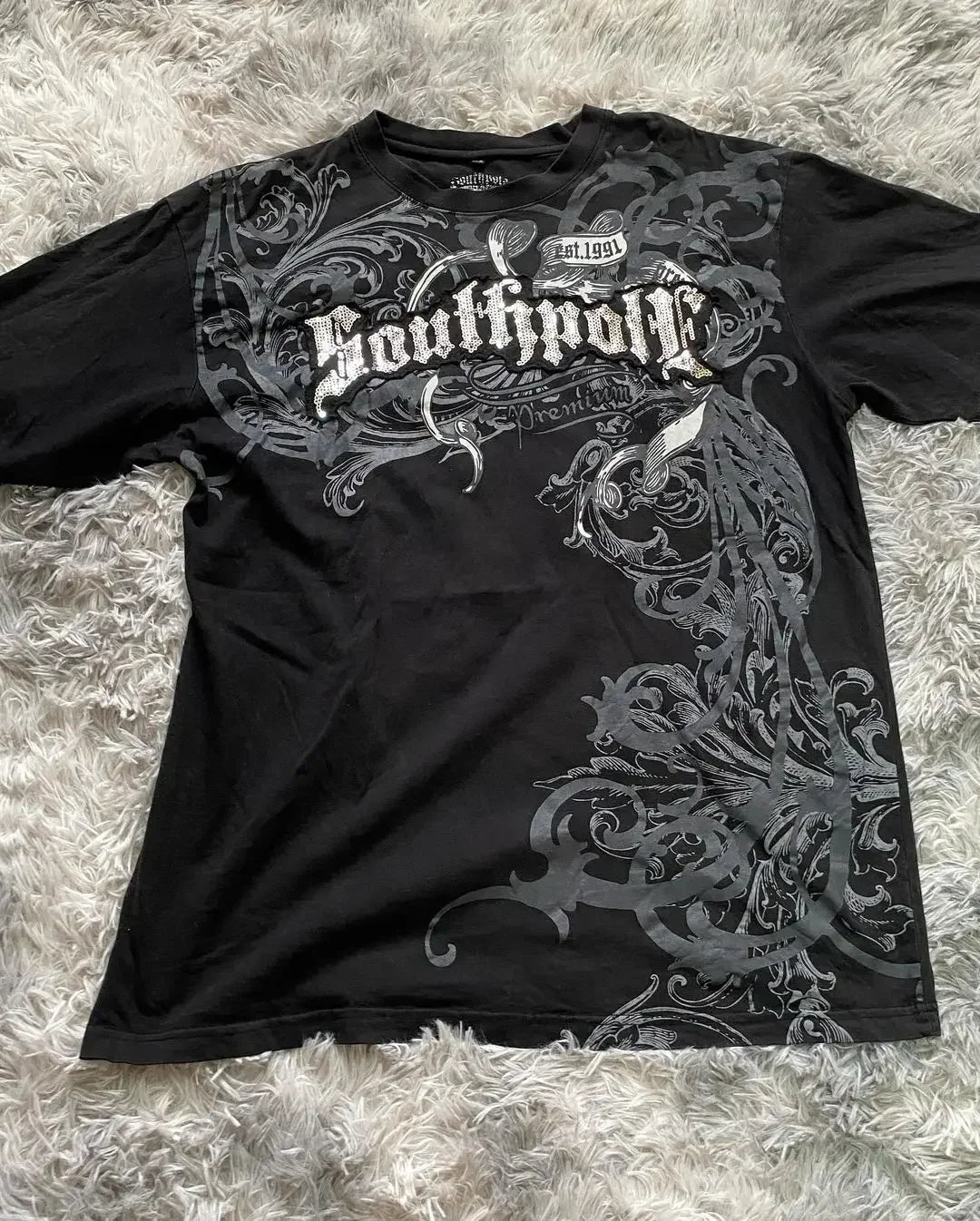 Graphic Print Oversized Cotton T-shirt Main image