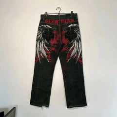 Dark Devil Wide Leg Pants