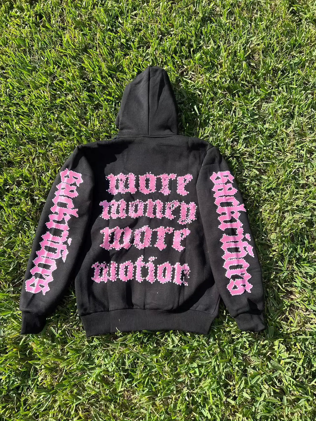 Gothic Skulls Print Punk Hoodie