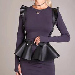 Fashion Gothic Leather Body Harness Belt