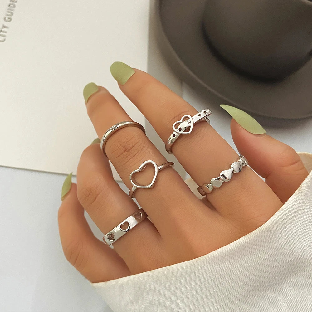 Fashion Simple Gothic Cross Punk Ring