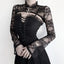 Vintage Lace Mesh Top