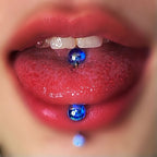 Fashion Acrylic Ear Nipple Wear Tongue Ring