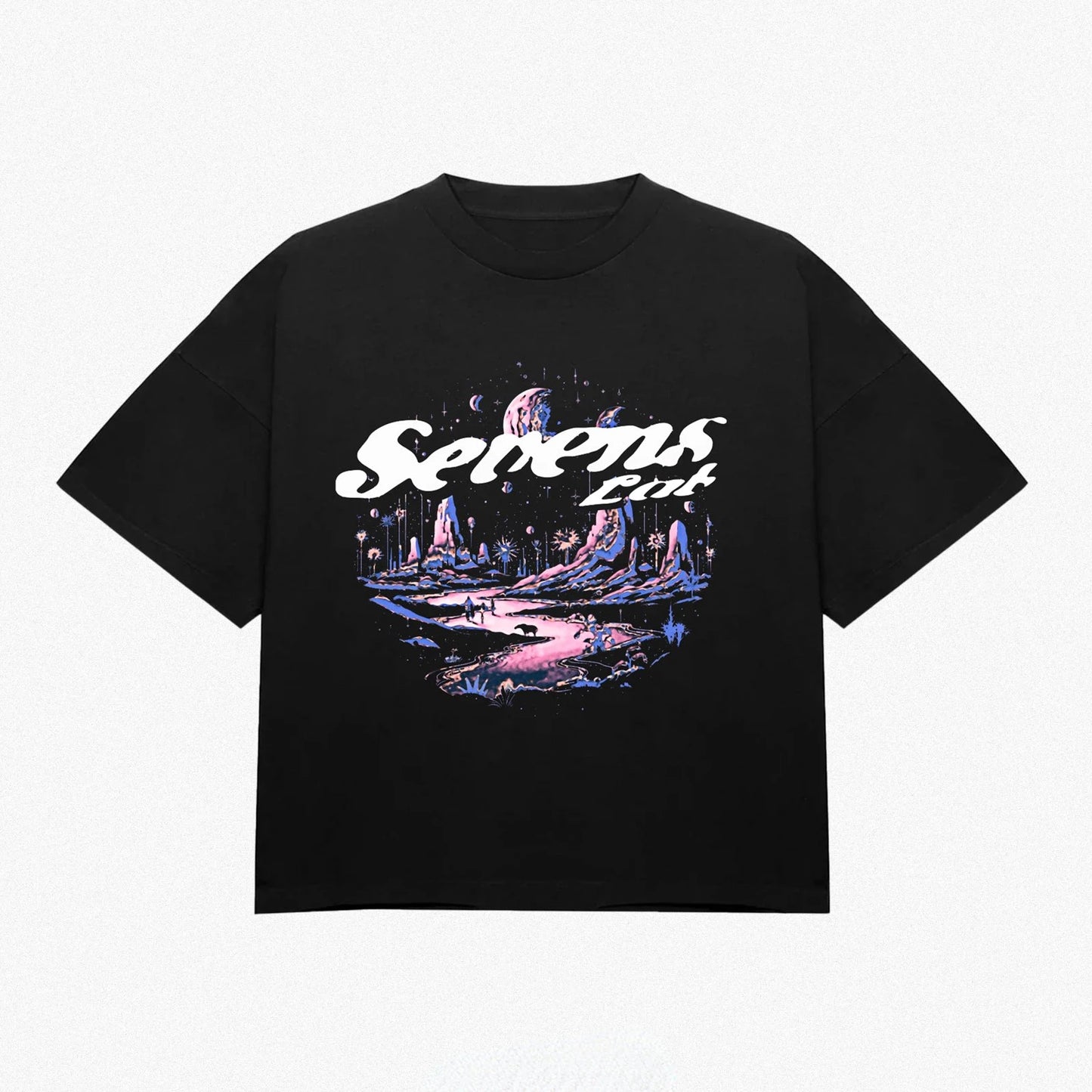 Y2K Punk Oversized Graphic Print T-shirt