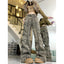 Grey Gothic Vintage 90s Aesthetic Pant