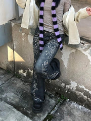 Gemstone Gothic Slim Flare Pant