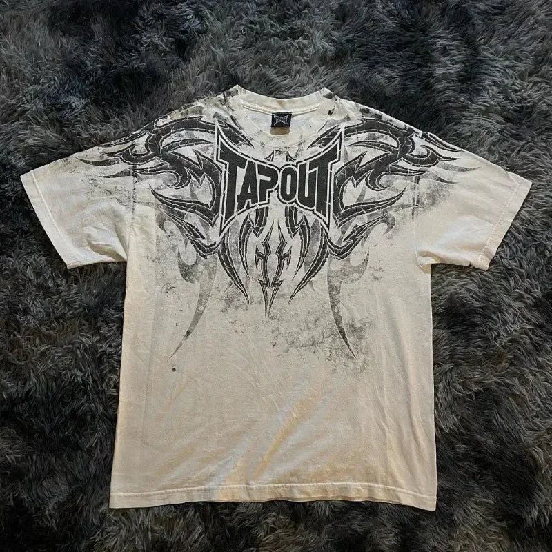 Vintage Hip Hop Oversized Gothic T-shirt