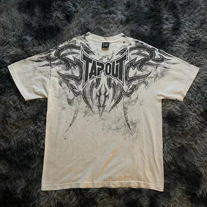 Vintage Hip Hop Oversized Gothic T-shirt