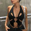 Y2K Round Camisole Grunge Crop Top