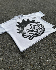 Y2K Punk Hip Hop Cartoon Portrait Graphic T-shirt