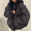 Double-Sided Wear Hooded Cotton Coat