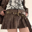 Cowboy Gothic Metal Vintage PU Leather Belt
