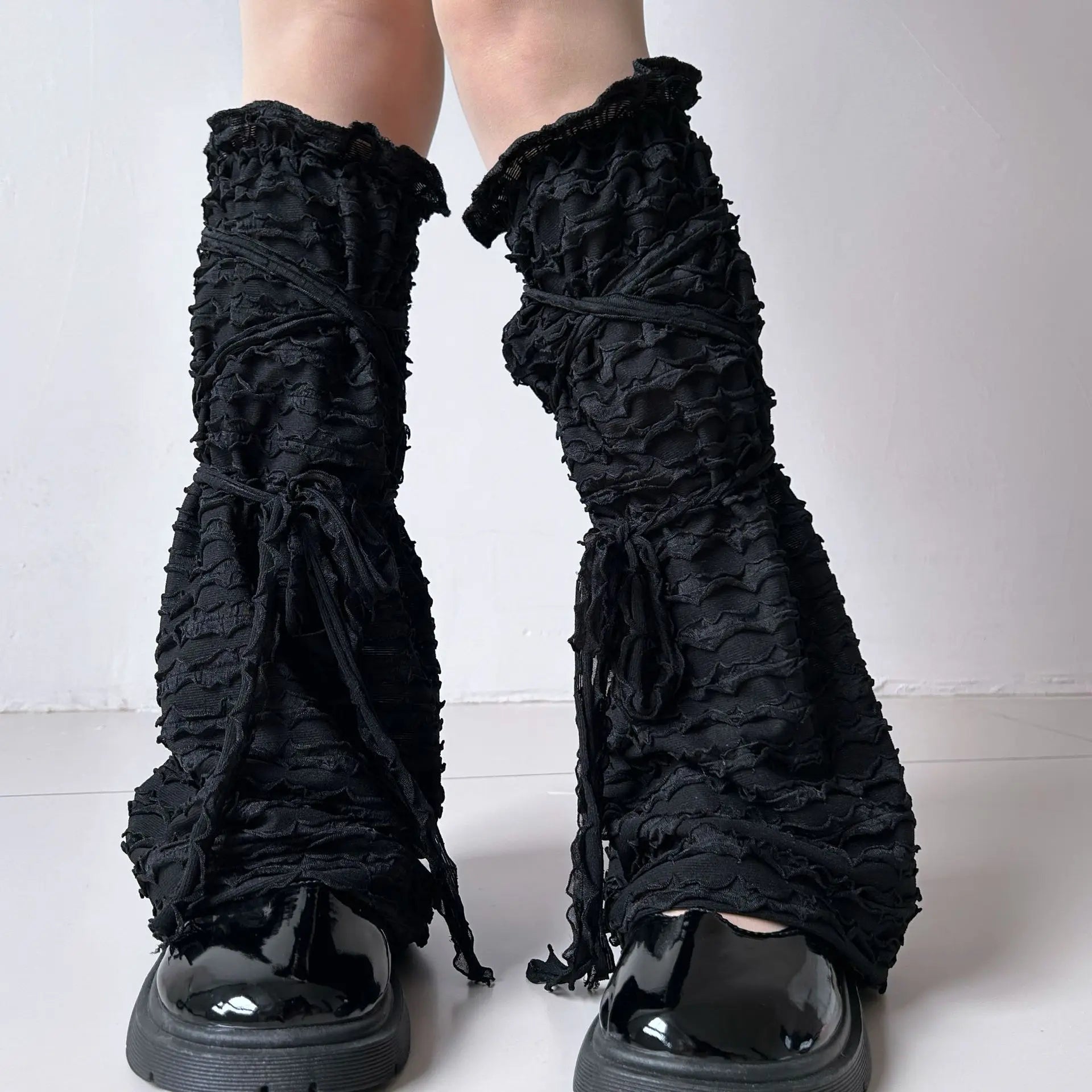 Gothic Ruffled Mesh Lace Sweet Sock Main image