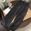 Gothic Skull Print High Waist Pant
