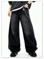 Straight Leg Skull Pants