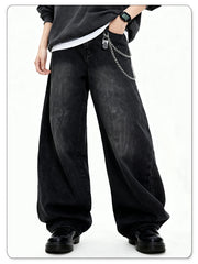 Straight Leg Skull Pants